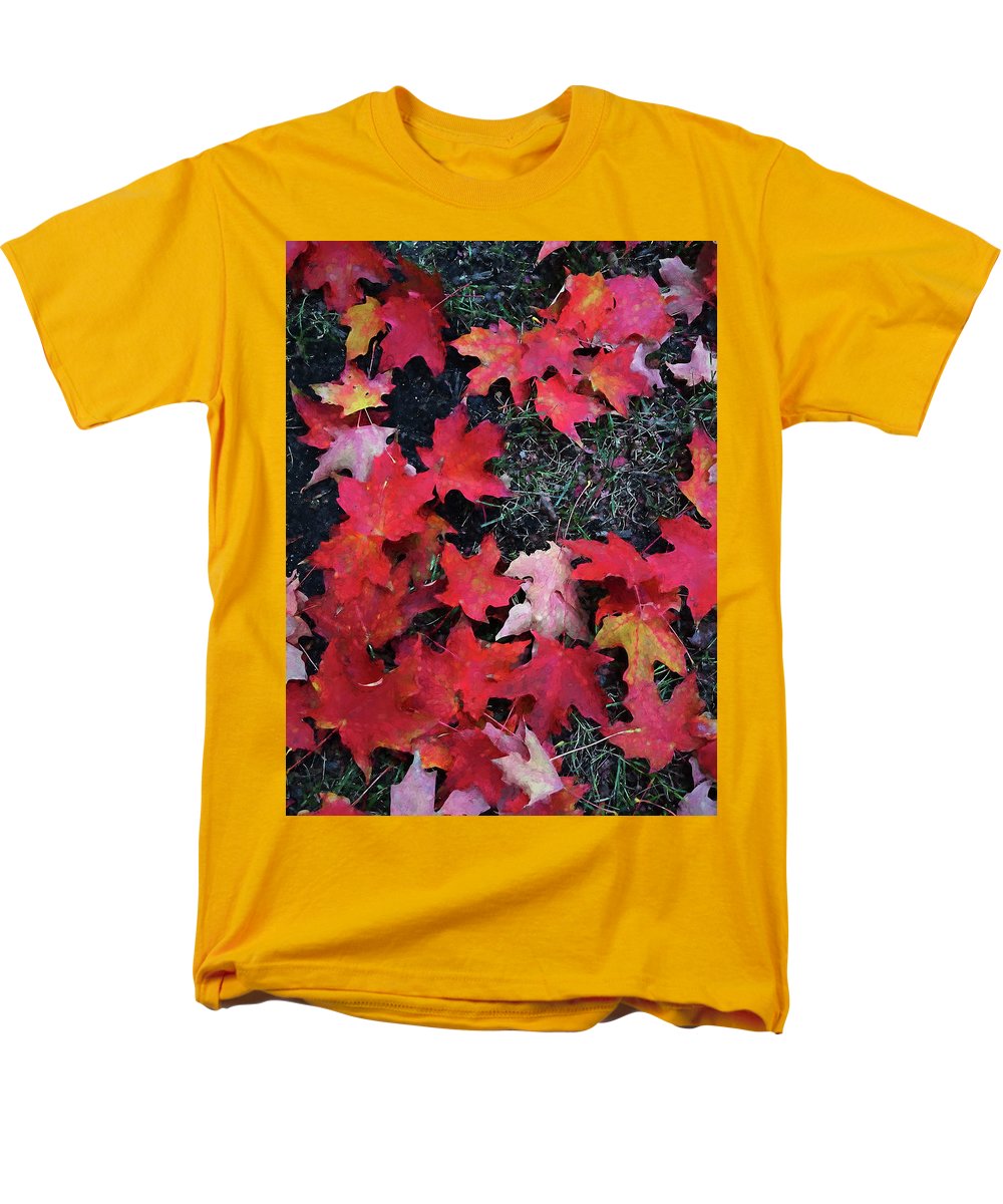 Maple Leaves In October 5 - Men's T-Shirt (Regular Fit)