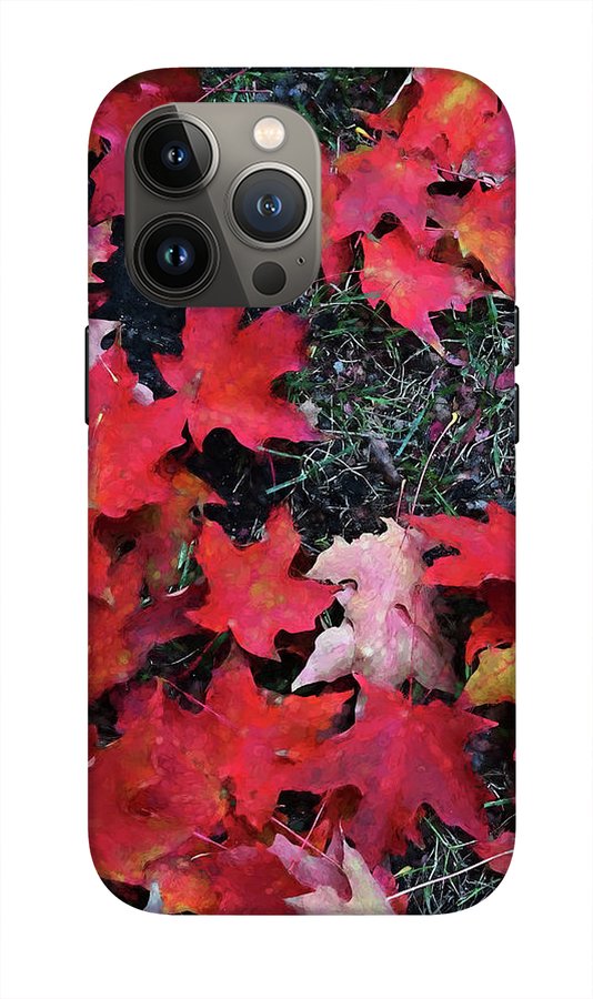 Maple Leaves In October 5 - Phone Case