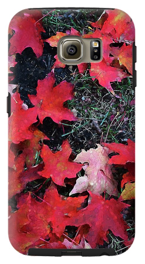 Maple Leaves In October 5 - Phone Case
