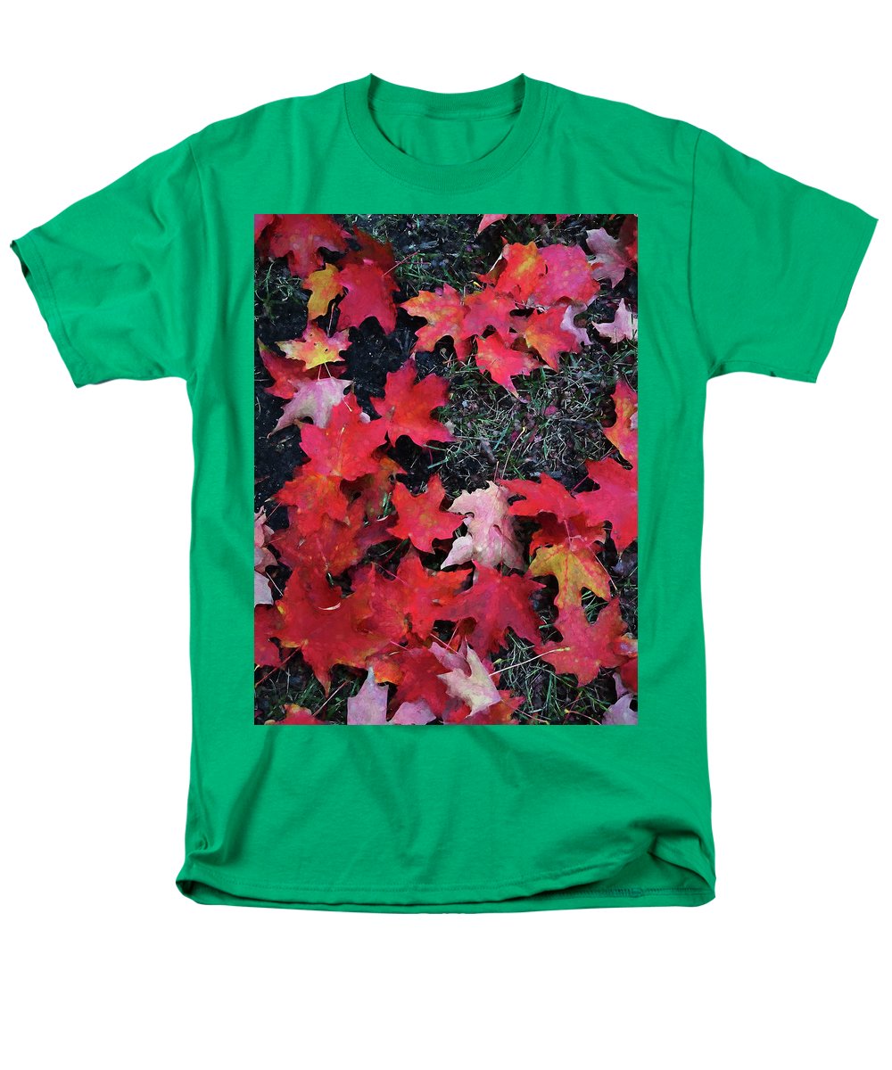 Maple Leaves In October 5 - Men's T-Shirt (Regular Fit)