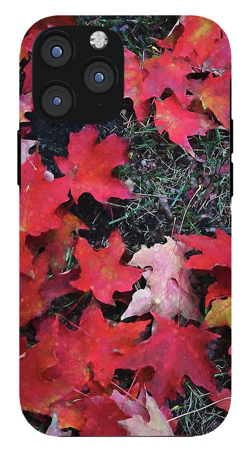 Maple Leaves In October 5 - Phone Case
