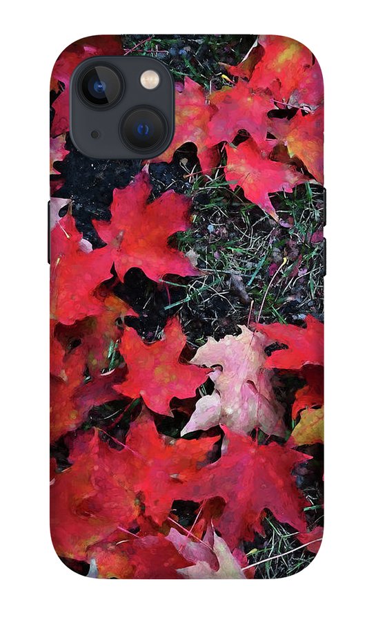 Maple Leaves In October 5 - Phone Case