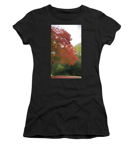 Maple Tree In October - Women's T-Shirt