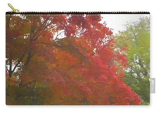 Maple Tree In October - Zip Pouch