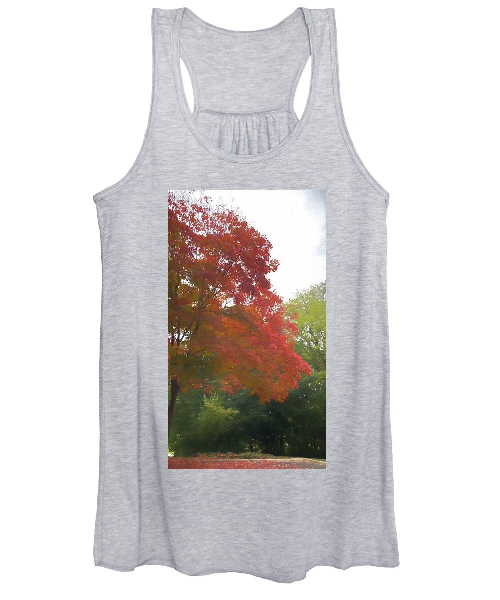 Maple Tree In October - Women's Tank Top