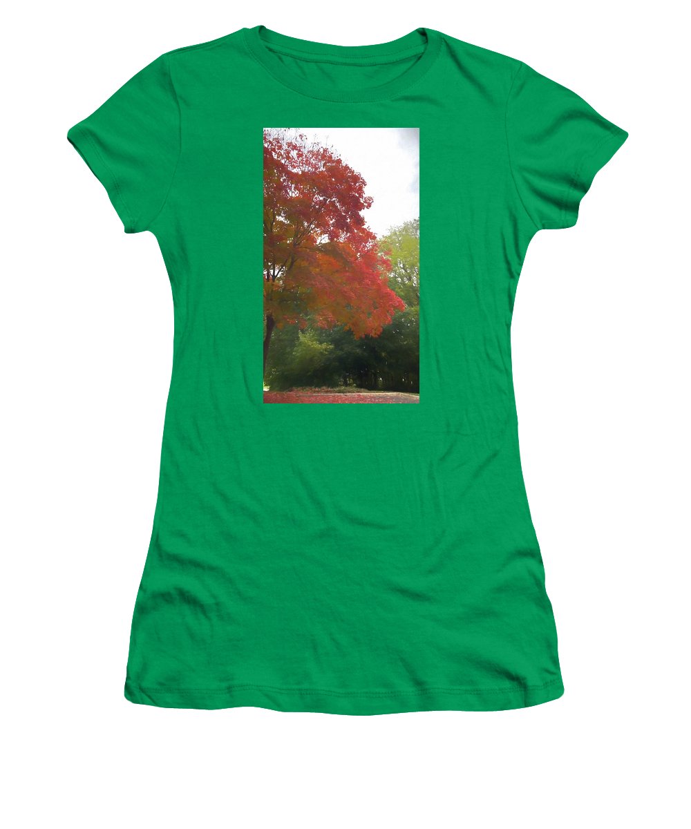 Maple Tree In October - Women's T-Shirt
