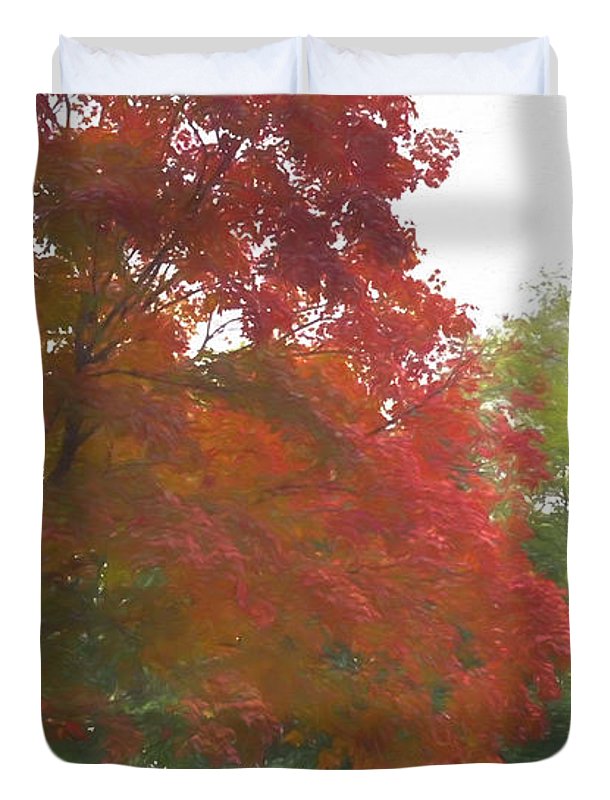 Maple Tree In October - Duvet Cover