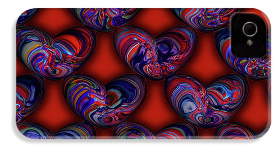 Marbled Valentine - Phone Case