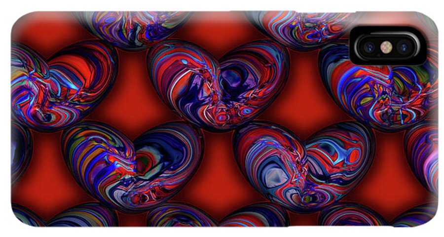 Marbled Valentine - Phone Case