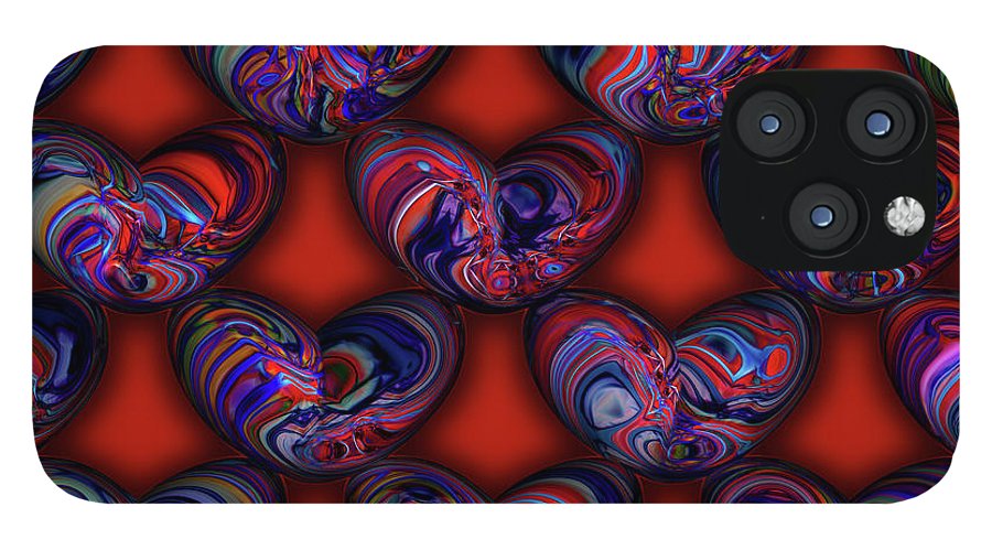 Marbled Valentine - Phone Case