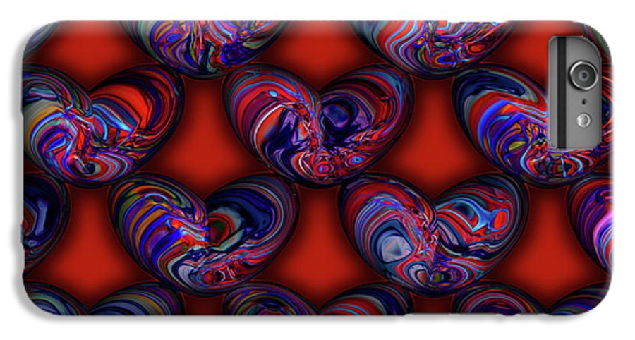 Marbled Valentine - Phone Case