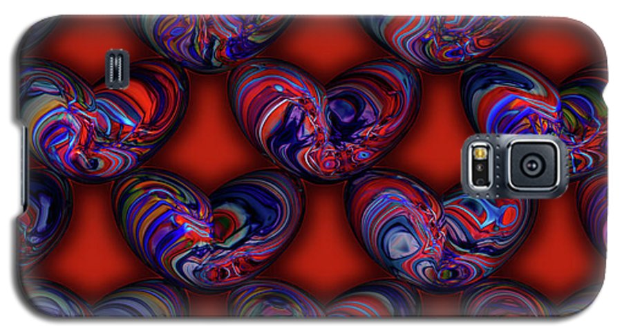 Marbled Valentine - Phone Case