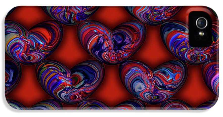 Marbled Valentine - Phone Case