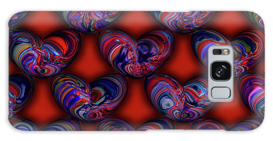 Marbled Valentine - Phone Case