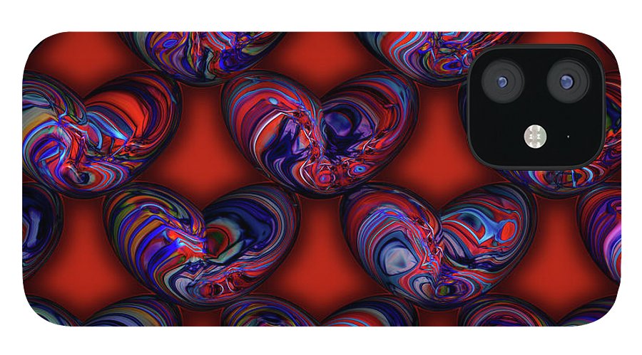 Marbled Valentine - Phone Case