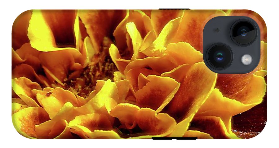 Marigold Close Up - Phone Case
