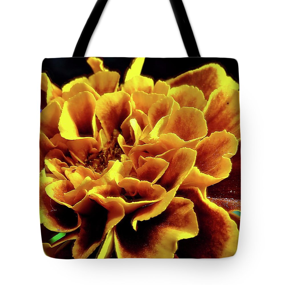 Marigold Close Up - Tote Bag