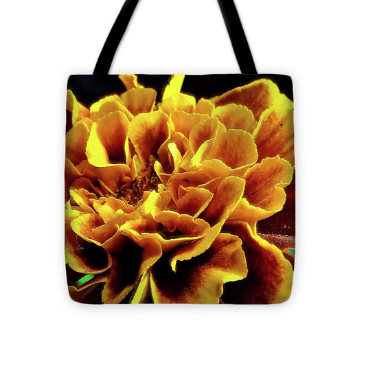 Marigold Close Up - Tote Bag