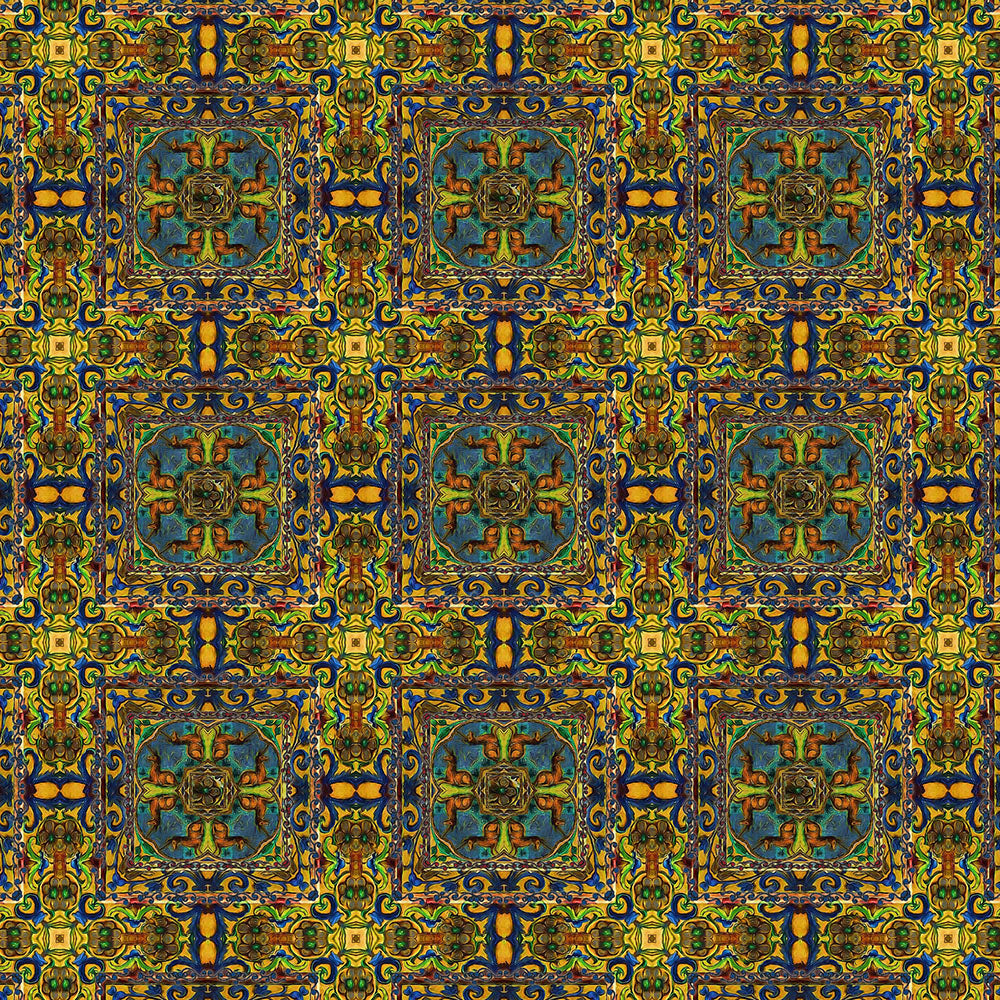 Medieval Unicorn Pattern Digital Image Download