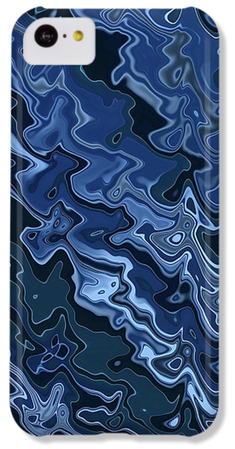 Melted Blue Chrome - Phone Case