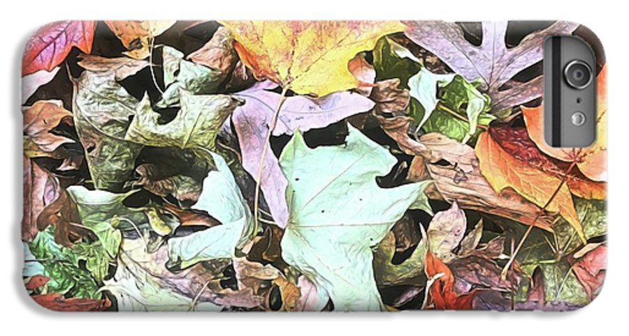 Mid October Fall Leaf Pile - Phone Case