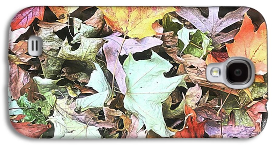 Mid October Fall Leaf Pile - Phone Case