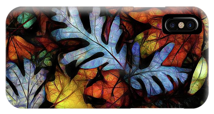 Mid October Leaves 1 - Phone Case