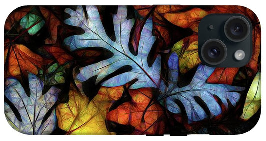 Mid October Leaves 1 - Phone Case