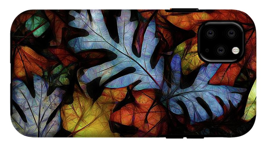 Mid October Leaves 1 - Phone Case