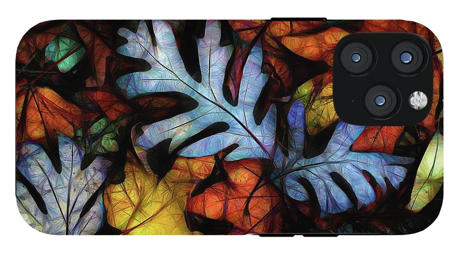 Mid October Leaves 1 - Phone Case