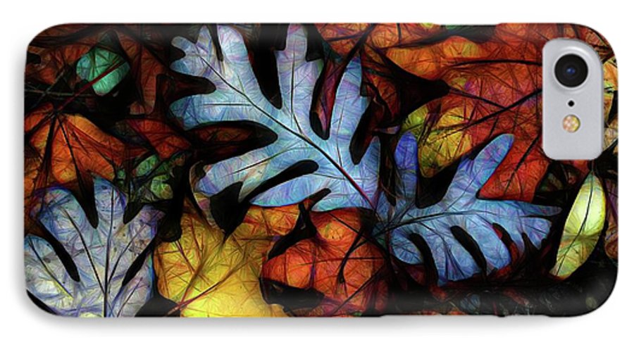 Mid October Leaves 1 - Phone Case