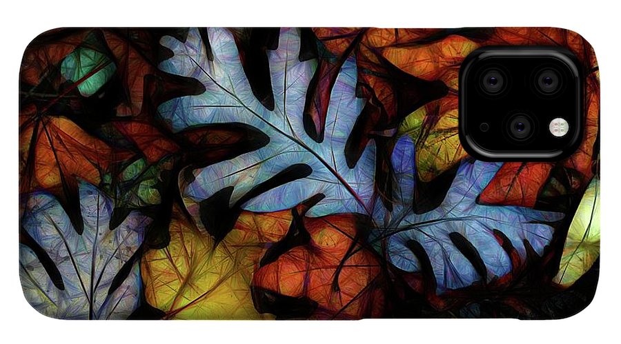 Mid October Leaves 1 - Phone Case