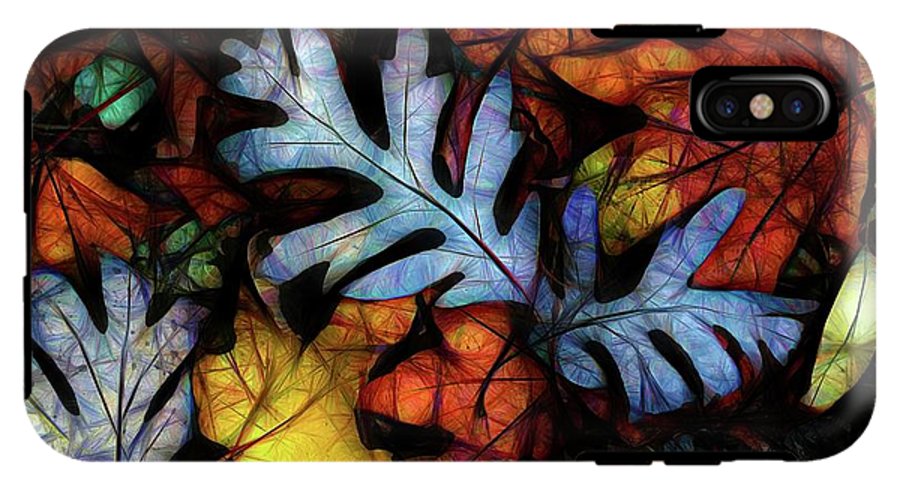 Mid October Leaves 1 - Phone Case
