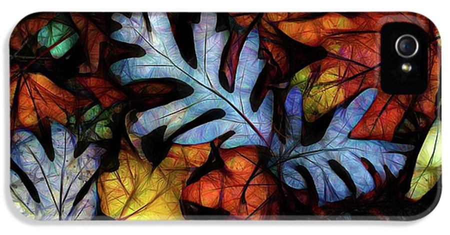 Mid October Leaves 1 - Phone Case