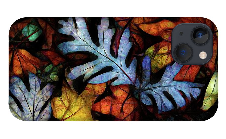 Mid October Leaves 1 - Phone Case