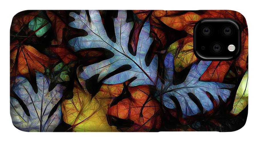 Mid October Leaves 1 - Phone Case