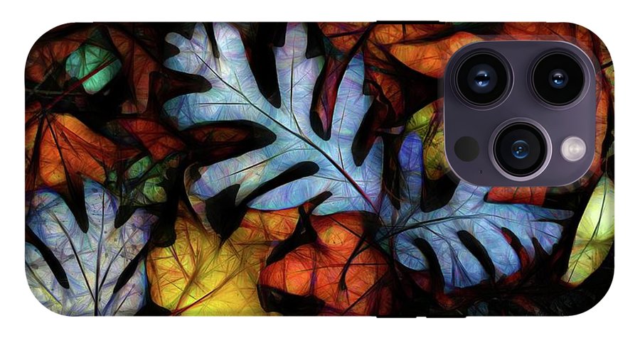 Mid October Leaves 1 - Phone Case