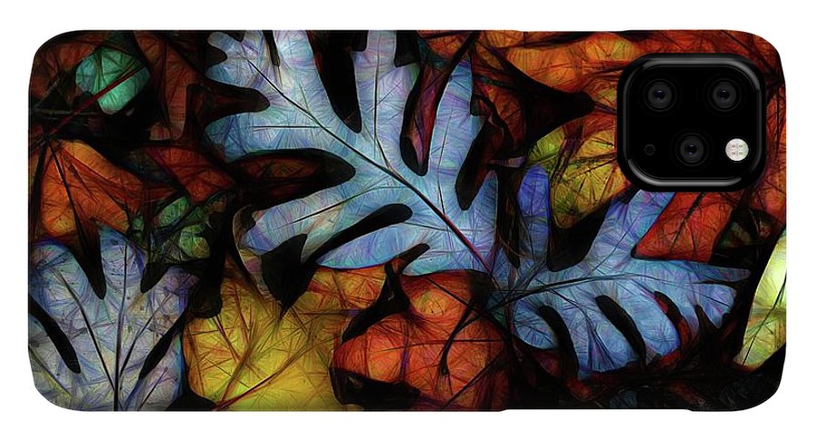 Mid October Leaves 1 - Phone Case