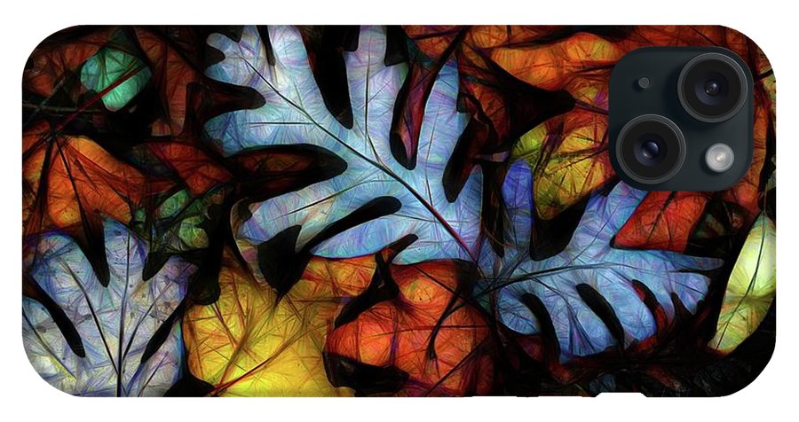 Mid October Leaves 1 - Phone Case