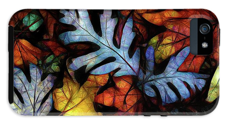 Mid October Leaves 1 - Phone Case