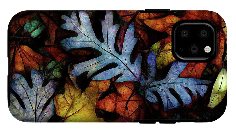 Mid October Leaves 1 - Phone Case