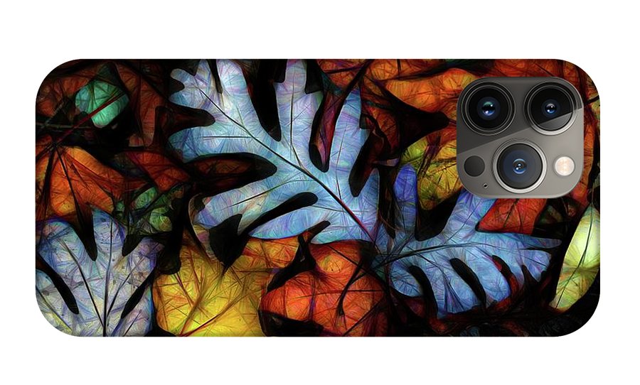 Mid October Leaves 1 - Phone Case