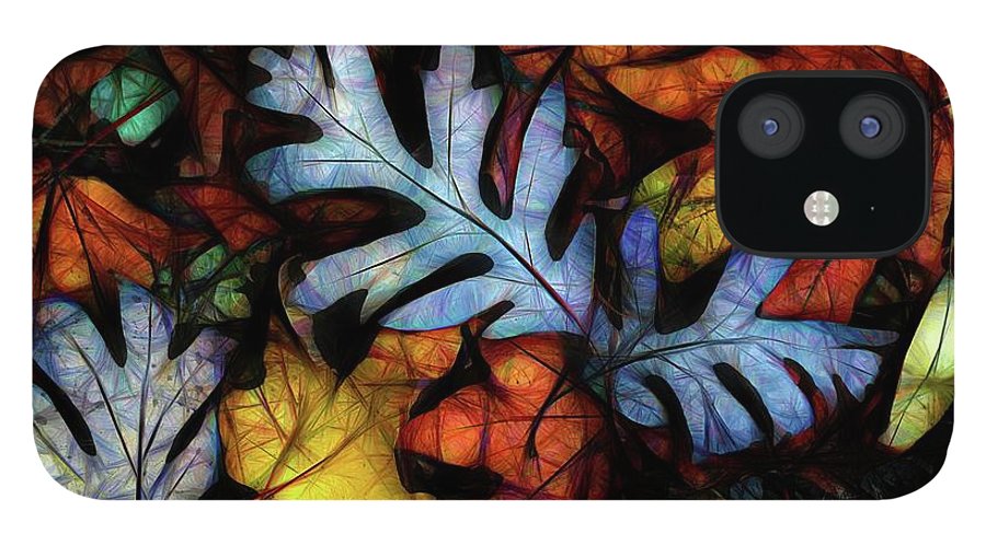 Mid October Leaves 1 - Phone Case