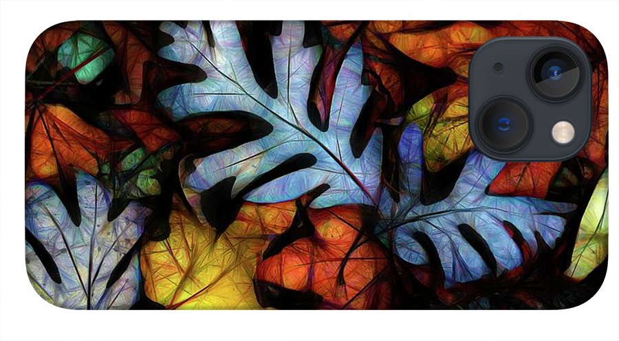 Mid October Leaves 1 - Phone Case