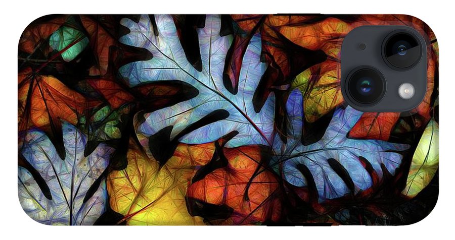 Mid October Leaves 1 - Phone Case