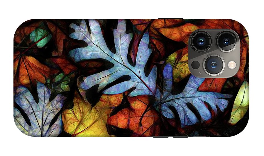 Mid October Leaves 1 - Phone Case