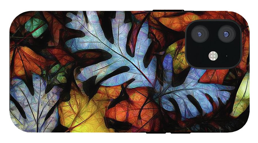 Mid October Leaves 1 - Phone Case