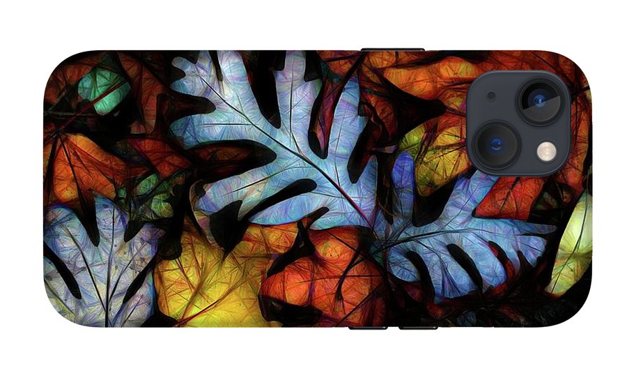 Mid October Leaves 1 - Phone Case