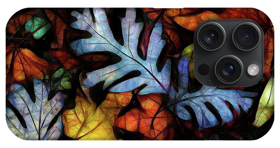 Mid October Leaves 1 - Phone Case