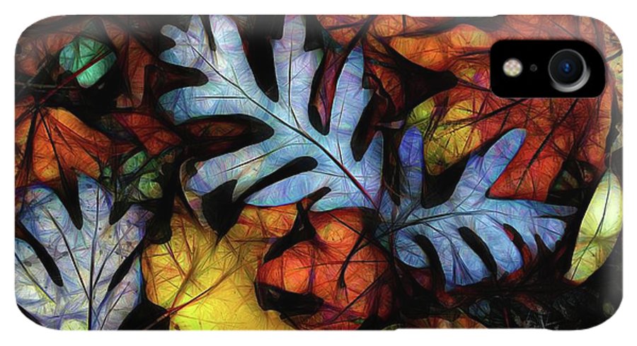 Mid October Leaves 1 - Phone Case